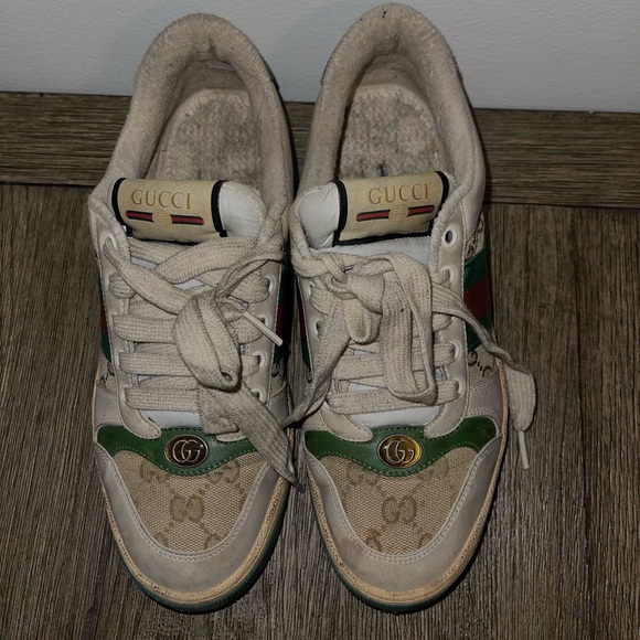 GUCCI•WOMEN'S SCREENER SNEAKER•

•NO INSOLES• - Picture 3 of 5